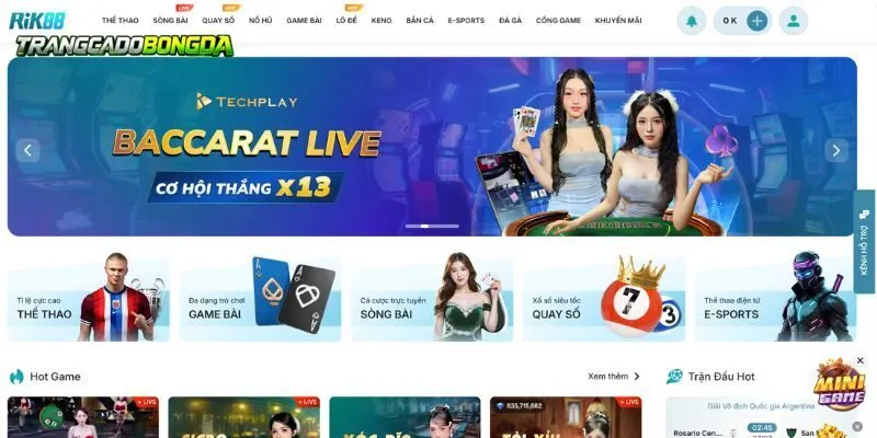 RIK88 – Trải Nghiệm Cá Cược Hợp Pháp Với Vô Số Trò Chơi