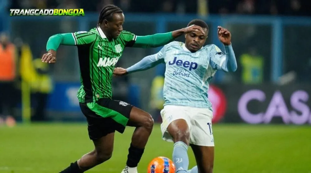  Không khí trận đấu Sassuolo – Juventus tại Serie A.