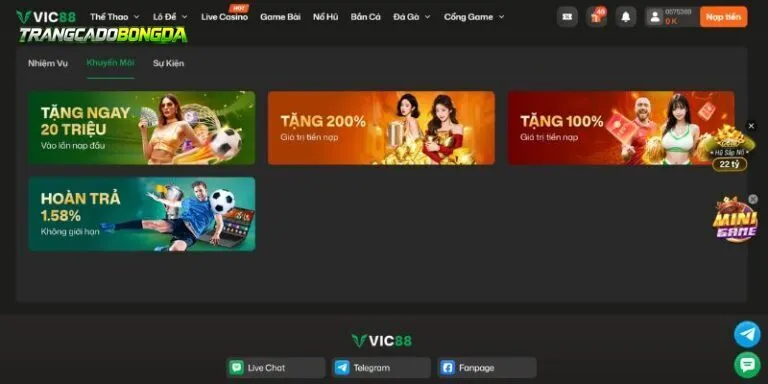 VIC88 – Nhà Cái Uy Tín Với Tốc Độ Nạp Rút Chỉ 10 Giây 